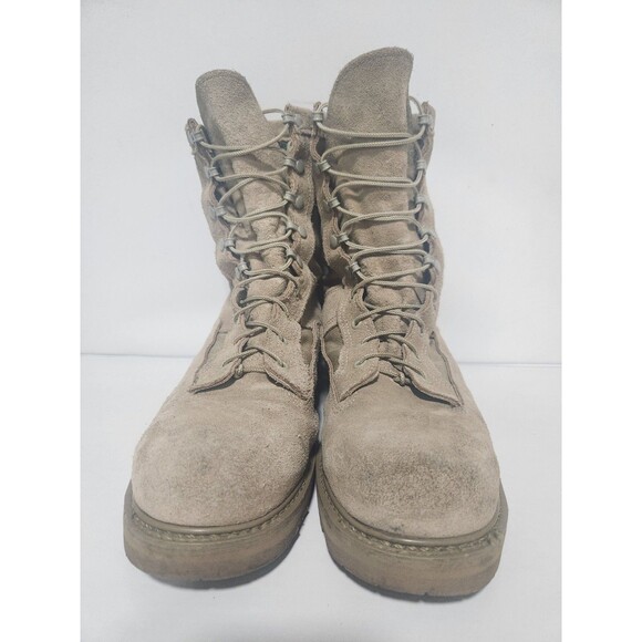 Bates Mens 11R Regular Desert Tan Suede Gore-Tex Military Combat Boots 03-D-0321 main image 4